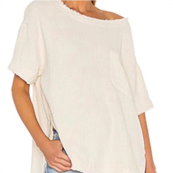 Splendid Knit Boxy Boatneck Top - Picture 1 of 8
